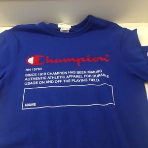Blue Champion T- Shirt